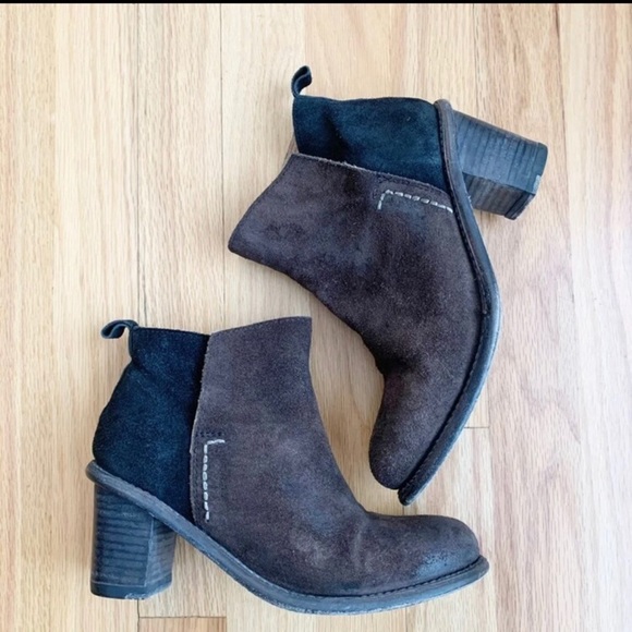 Anthropologie Shoes - 𝅺ANTHROPOLOGIE Holding Horses beatrice distressed Suede ankle boots sz 9.5 GUC